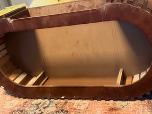 KESPER: Carro de servicio con estante para espacios reducidos, color blanco – 60 x 25 x 86 cm – con cubo de basura y ruedas – carro de cocina estrecho para residuos, provisiones y organización – 2485013 Foto del cliente 3