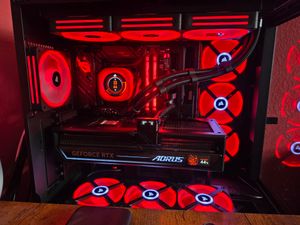 GIGABYTE AORUS GeForce RTX 5090 MASTER 32G Grafikkarte - 32 GB GDDR7, 512 Bit, PCI-E 5.0, 2655MHz Kernfrequenz, 3 x DP 2.1a, 1 x HDMI 2.1b, GV-N5090AORUS M-32GD, GeForce RTX 5090, 32 GB, GDDR7, 512 Bit, 7680 x 4320 Pixel, PCI Express x16 5.0 Kunden-Foto 1