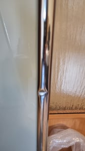 140x130CM Glas Badewannenaufsatz Badewannen Duschabtrennung Badewannenfaltwand Kunden-Foto 4