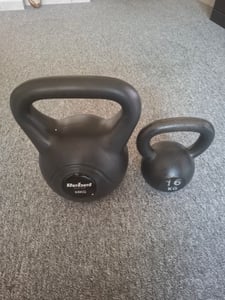 Kettlebell Rebel Active RBA-2324-18, gietijzer, verstelbaar, 18 kg Klantenfoto 1