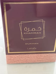Lattafa Khamrah Dukhan, Muži, 100 ml, Nádoba na jedno použitie, Tekutý parfém, 1 kusov Fotografia od zákazníka č. 1