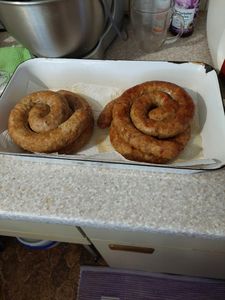 Schweindärme 28/30mm | 15 Meter | Schweinedarm Wurst Naturdarm Würstchen Därme zur Wurstherstellung Natürliche Schweinedärme - Kaliber 28/30 mm, 15 m Kunden-Foto 6