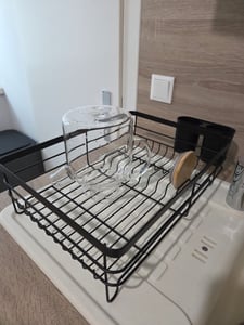 Verk 07120 Abtropfgestell schwarz Kunden-Foto 1