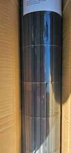 Floordirekt PVC Sichtschutzzaun für Balkon & Garten, wetterfest & UV-beständig, flexibler Sichtschutz aus Kunststoff, pflegeleicht – Grün, 180x300 cm Kunden-Foto 6