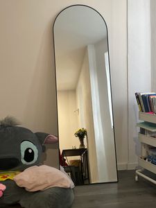 SONGMICS Ganzkörperspiegel, 160 x 50 cm, gewölbter Standspiegel Kunden-Foto 5