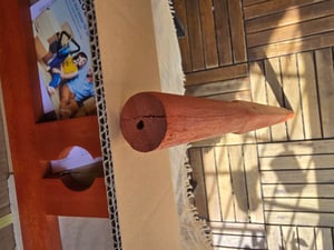 CASARIA® Gartenmöbel Set Holz 6 Stühle mit Tisch Wetterfest FSC®-zertifiziert Schirmständer Armlehnen Klappstühle Garten Terrasse 7-tlg. Eukalyptus Kunden-Foto 3