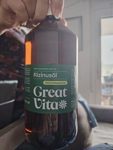 VitaFeel Rizinusöl 1000 ml | 100% reines kaltgepresstes Rizinus-Öl Kunden-Foto 3