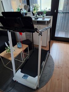 Clover S1 Gold Laufband – Sicher, leise & faltbar – Ideal für Senioren & Rehabilitation Kunden-Foto 1