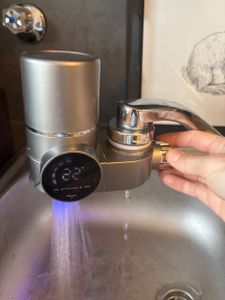 Homelody Wasserfilter für Wasserhahn,Leitungswasserfilter, Entfernt Chlor, Schwermetalle und Schlechten Geschmack,Wasser mit besserem Kunden-Foto 7