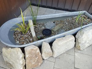 CleverAqua Teichklärer 6000ml Sofortwirkung gegen grünes & trübes Wasser bindet Verschmutzungen und Algen im Teich Kunden-Foto 2