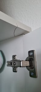 Kondela Zweitüriger Schrankschrank Servo Typ 1 - Kaschmir Kunden-Foto 1