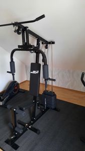Posilovací stroj ProfiGym 2000 24808, černý, 135 x 103 x 201 cm Fotografie od zákazníka č. 2