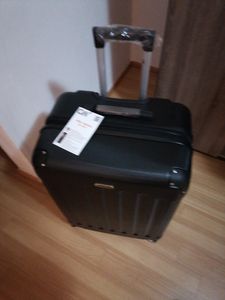 Großer XL Koffer Reisekoffer Hartschalenkoffer Reisen TSA Zahlenschloss Schwarz Kunden-Foto 1