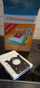 20 Staubsaugerbeutel SP49  passend für AEG VX7-2-ÖKOX Kunden-Foto 1