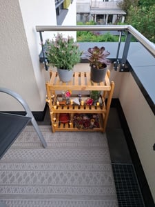 Holzregal Standregal Modulares Regal Stapelbar Kellerregal Haushaltsregal Kiefer Tiefe 25 cm Breite 44 cm Höhe 60 cm 3 Einlegeböden Kunden-Foto 1