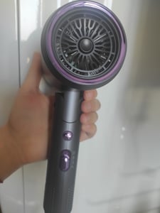 KUGI Haartrockner Föhn Ionen,klappbar,mit 3 Stylingdüse, 2500W, 6-Betriebsarten,Schnelltrocknen,Reiseföhn Hairdryer Kunden-Foto 5