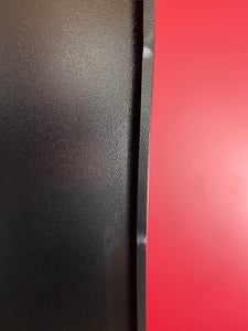 vidaXL Armadio porta attrezzi a 2 ante in acciaio 90x40x180 cm nero/rosso Foto del cliente 1