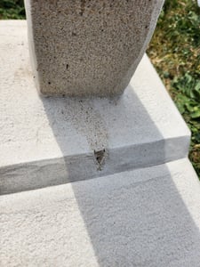 2 stöckige Pagode (Japanlampe) grau Kunden-Foto 3