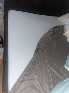 Arensberger Matratzen Topper PREMIUM, 160x200cm, Gelschaum Matratzentopper, waschbarer Bezug, geeignet für Federkern & Schaumstoff Matratzen, Höhe 8cm Kunden-Foto 1