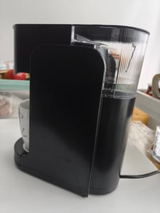 Tragbarer Kaffeemühle - 20W elektrische Mühle mit Kegelmahlsteinen, 2000 mAh Akku, einstellbarer Mahlgrad, automatische Abschaltung, kompaktes Reisede Kunden-Foto 2