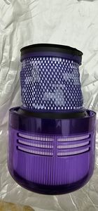 2 Stück HEPA-Filter für Dyson Cyclone V10 Absolute, Absolute Pro, Absolute Extra, Absolute Extra +, Absolute Extra Pro, Vormotorfilter waschbar Kunden-Foto 1