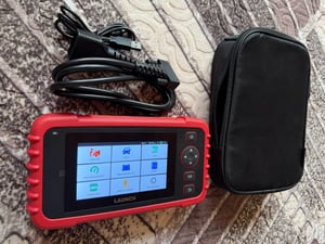 LAUNCH CRP123X V3.0 OBD2 Diagnosegerät, Professioneller Fahrzeug Fehlercode lesen KFZ-Codeleser für die ABS SRS Motor und Getriebe Kunden-Foto 2