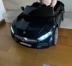 FCH samochód elektryczny dla dzieci Mercedes-Benz CLS 350, samochód elektryczny dla dzieci z pilotem, 12V, 90 * 60 * 40 cm, różowy Zdjęcie produktu od klienta nr 4