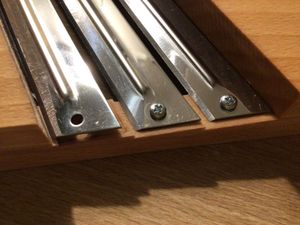 Hölzerne Shredder Cutter Kohlhobel Grater Slicer für Gemüse Obst 42cm 3-Messer Kunden-Foto 1