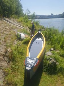 Aqua Marina TOMAHAWK AIR-C 3 Personen Kajak inflatable Kanau Tourenkajak 478cm Kunden-Foto 1