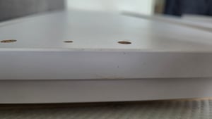 KOMTO Lulliblox M3 Wickelkommode mit Schubladen - Babykommode mit Wickelauflage, Wickeltisch, Wickelschrank mit abnehmbarem Wickelset, Weiß Kunden-Foto 2