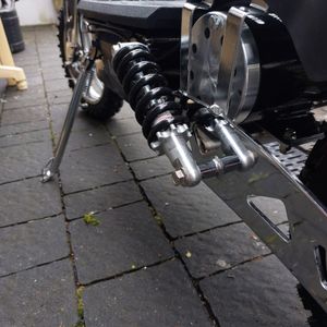 Elektrický skúter 1000 Watt - "VIRON" E-Scooter 1000W / 36V Elektrický skúter s držiakom na smartfón Fotografia od zákazníka č. 8