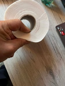 Vella 72 Rollen Toilettenpapier  Klopapier 250 Blatt 3-lagig Zellstoff Kunden-Foto 1