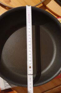 Vilde | Glasdeckel - mit Edelstahlring - Ø 24 cm - 200°C Hitzebeständiges Glas - Universaldeckel - Dampfloch - Spülmaschinenfest Kunden-Foto 1