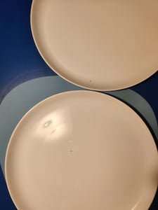 Seltmann Weiden Speiseteller LIDO rund DH 26,2 x 2,4 cm weiß , Essteller, Speiseteller Porzellan, Teller ,2. Wahl mit kleinen optischen Schönheitsfehl Kunden-Foto 5