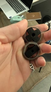 2x Quirl 43036 für Tchibo Milchaufschäumer 658933 664539 658937 658935 664539 394101 ⌀32,2mm, Höhe 24,5mm Kunden-Foto 1
