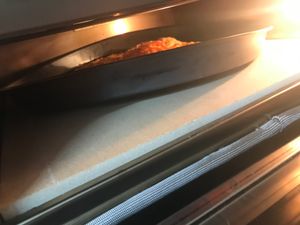 10 x Pizzablech aus Blaublech rund Ø 45 cm Kunden-Foto 3