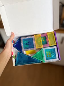 Magnetická stavebnica pre deti Colormag Start Pastel (60 ks) Fotografia od zákazníka č. 1