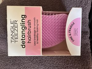 Tangle Teezer Entwirrbürste für feines & empfindliches Haar - Pink Dawn Kunden-Foto 1