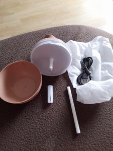 Luftbefeuchter Diffuser Aroma Holz Ultraschall LED Öle Diffusor Duftlampe Duftöl Air Humidifier Aromatherapie Raumbefeuchter Raum Büro Yoga Reto Kunden-Foto 5