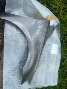BLU Aile Compatible avec VW Volkswagen GOLF VI 6 SCHRÄGHECK LB9A Droite Weiss CandyWeiss | 2008-2016 | Avant | Peint| Prêt à Monter | Acier Photo du client 3