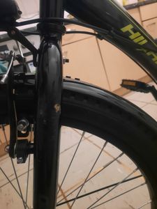 HILAND Rocket 20 Zoll Kinderfahrrad Mountainbike Kinder MTB für Jungen und Mädchen mit Shimano 6 Gang Schaltung Licht Gepäckträger, Weiß Kunden-Foto 8