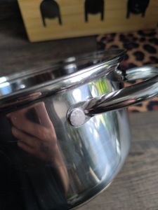 Topfset 6-Teilig Kochtopfset Töpfe Kochtopf Kochset Edelstahl Mit Deckel Kunden-Foto 1