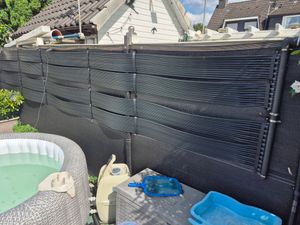 Solar Heizmatte Pool Solarmatte Swimmingpool Heizung Schwarz 700x76x6cm Kunden-Foto 1