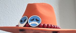 Replika klobouku One Piece - Portgas D. Ace Fotografie od zákazníka č. 1