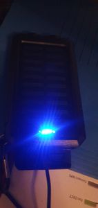 Solar Powerbank 30000mAh mit LED Licht, 2 Outputs Power Bank, Solar Ladegerät, Power Bank für Smartphones, schwarz Kunden-Foto 6