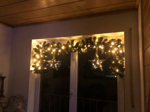 Weihnachtsgirlande 3m sehr Dicht und Biegsam, künstliche Tannengirlande, Weihnachtsdeko Advents-Girlande in Grün, einsetzbar im Innen- und Außenbereich Kunden-Foto 1