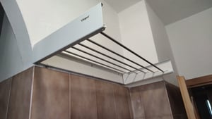 Der wandmontierte Wäscheständer von Vitapur HouseCare Kunden-Foto 1