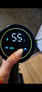 85000Pa Akku Hand Stielstaubsauger 750W/80mins Akku Staubsauger,Ultraleiser Staubsauger Kabellos SmartDisplay Leichter Antiverwicklung,handstaubsauge Kunden-Foto 9