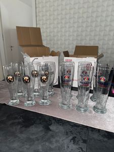 Franziskaner Bierglazen 6 Stuks 0,5L Vaatwasbestendig Franziskaner Bierglazen Set - 6 Stuks 0,5L Authentieke Duitse Tarwebierglazen Voor De Echte Bierbeleving Duits Bierglas