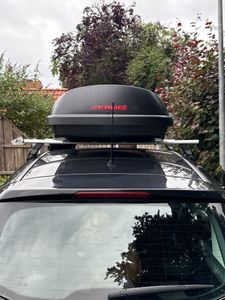Menabo Omega | Portapacchi - Ford C-Max II 5 porte dal 2010 - Argento - Alluminio - Lunghezza 130 cm - Portapacchi FORD - Omologato TUV e ISO Foto del cliente 2